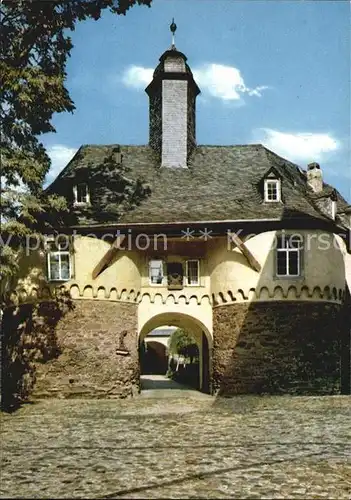 Runkel Lahn Burgtor Kat. Runkel