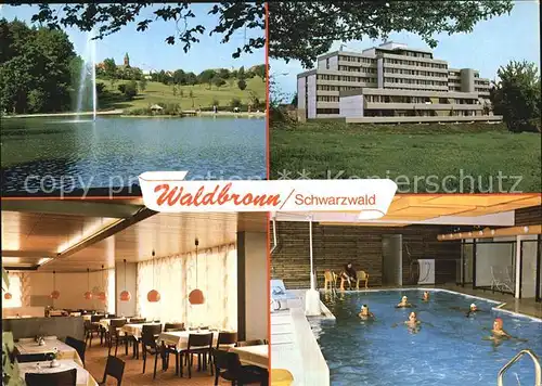 Waldbronn Albtal Luftkurort Kurklinik Kat. Waldbronn