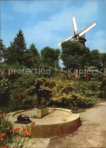 Bremen Muehle am Wall mit Rehbrunnen Kat. Bremen