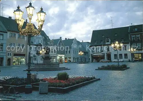 Wurzen Sachsen Markt Ringelnatzbrunnen Kat. Wurzen