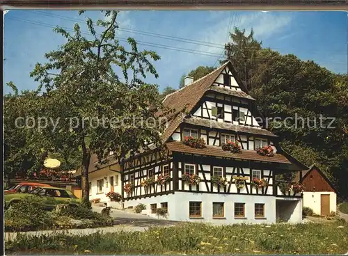 Sasbachwalden Gaestehaus Philomena Terrasse Panorama Gastraum Kat. Sasbachwalden