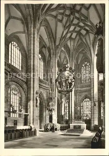 Nuernberg Sankt Lorenz Chor Kat. Nuernberg