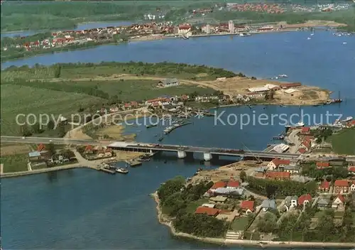 Egernsund Egernsundbroen Fliegeraufnahme