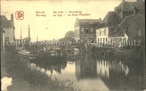 Wervik La Lys Pont Frontiere Kat. 