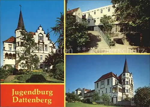 Dattenberg Jugendburg Dattenberg Teilansichten Kat. Dattenberg