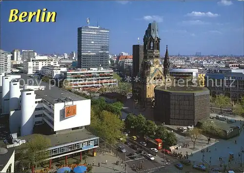 Berlin Kaiser Wilhelm Gedaechtniskirche Kat. Berlin