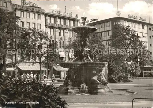 Duesseldorf Corneliusplatz Kat. Duesseldorf