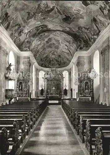 Aschaffenburg Main Muttergottespfarrkirche innen Kat. Aschaffenburg