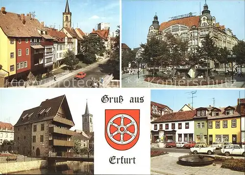 Eisenach Thueringen Kraemerbruecke Centrum Wenigermarkt Haus der Steinecke Kat. Eisenach