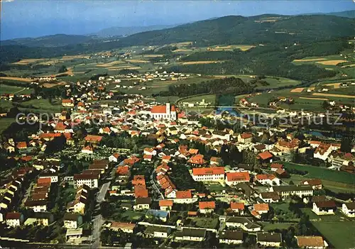 Viechtach Bayerischer Wald Fliegeraufnahme Kat. Viechtach