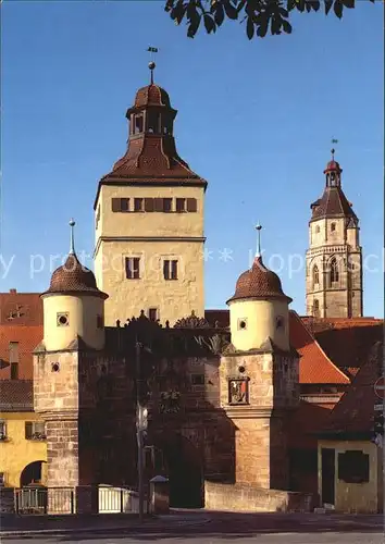 Weissenburg Bayern Ellinger Tor Kat. Weissenburg i.Bay.