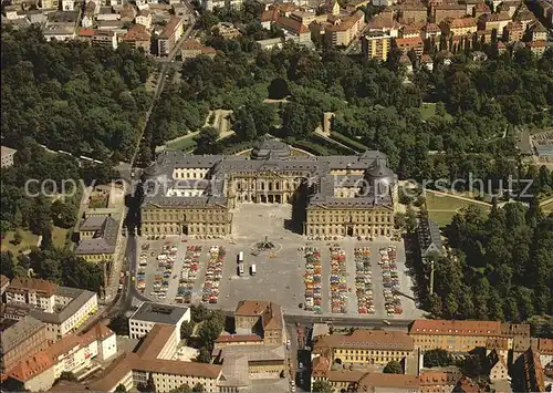 Wuerzburg Fliegeraufnahme Residenz Kat. Wuerzburg