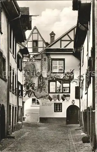 Tiengen Breisgau Zubergasse Kat. Freiburg im Breisgau