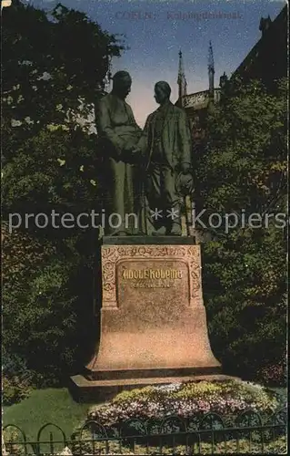 Coeln Rhein Kolpingdenkmal Kat. Koeln