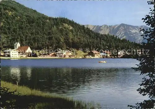 Spitzingsee Seepartie mit Sonnwendjoch Kat. Schliersee