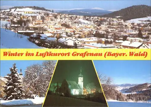 Grafenau Niederbayern Fliegeraufnahme Kat. Grafenau