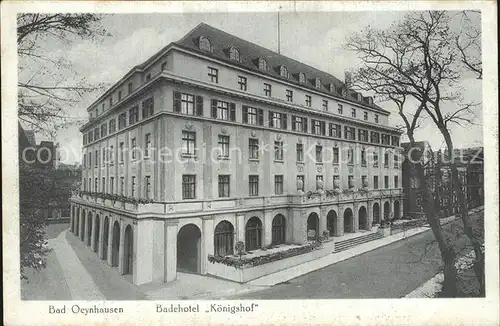 Bad Oeynhausen Bdehotel Koenigshof Kat. Bad Oeynhausen