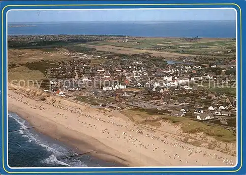 Wenningstedt Sylt Starnd AnsichtLuftaufnahme Kat. Wenningstedt Braderup (Sylt)