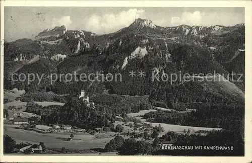 Hohenaschau Chiemgau Kampenwand Burg Kat. Aschau i.Chiemgau