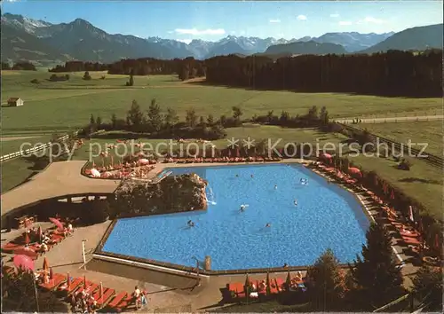 Sonthofen Oberallgaeu Sport Kurhotel Sonnenalp Ofterschwang Kat. Sonthofen