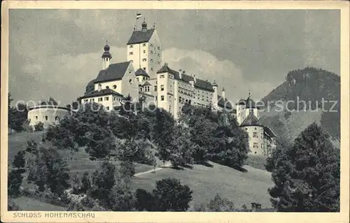 Aschau Chiemgau Schloss Hohenaschau Kat. Aschau i.Chiemgau