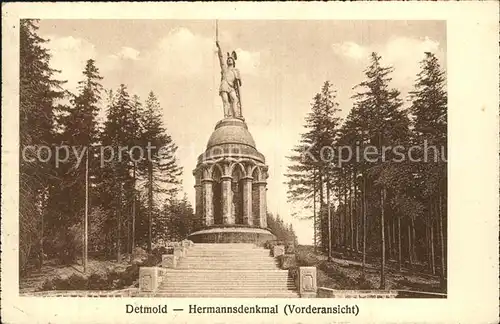 Detmold Hermannsdenkmal Kat. Detmold