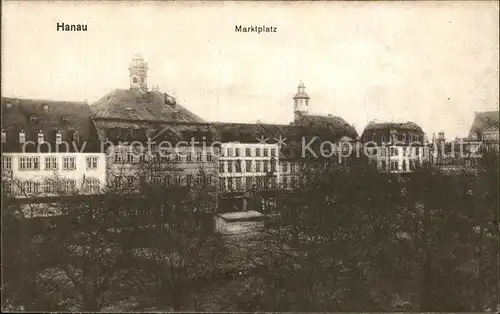 Hanau Main Marktplatz Kat. Hanau