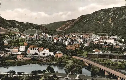 Bad Muenster Stein Ebernburg Panorama Kat. Bad Muenster am Stein Ebernburg