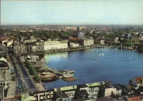 Hamburg Jungfernstieg Binnenalster Kat. Hamburg