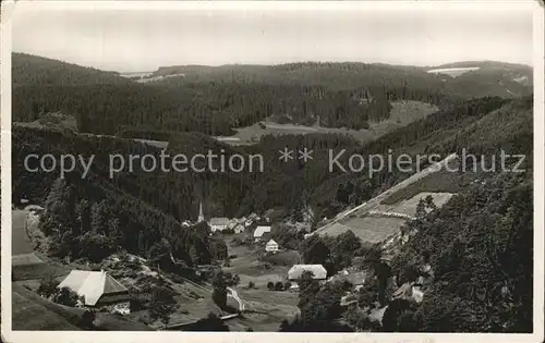 Nussbach Schwarzwald Panorama  Kat. Triberg im Schwarzwald