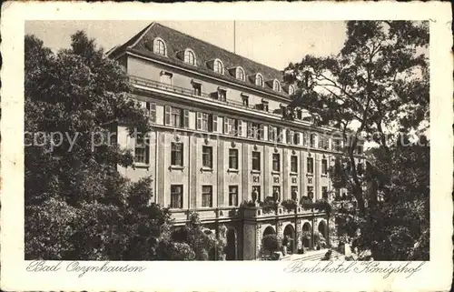 Bad Oeynhausen Badehotel Koenigshof Kat. Bad Oeynhausen