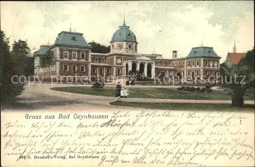 Bad Oeynhausen Kurhaus Parkanlagen Kat. Bad Oeynhausen