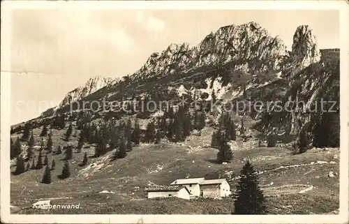 Kampenwand Chiemgau Panorama Kat. Aschau i.Chiemgau