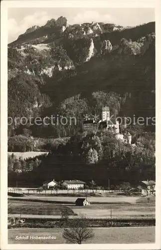 Hohenaschau Chiemgau Schloss Kat. Aschau i.Chiemgau