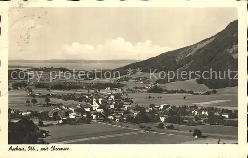 Aschau Chiemgau Chiemsee Panorama Kat. Aschau i.Chiemgau