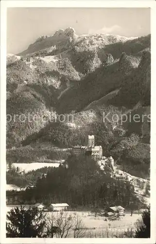 Hohenaschau Chiemgau Schloss Kat. Aschau i.Chiemgau