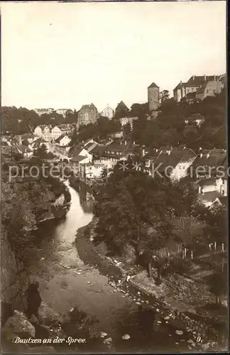 Bautzen Partie an der Spree Kat. Bautzen