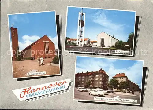 Oberricklingen Sankt Augustinus Sankt Thomas Kirche  Kat. Hannover