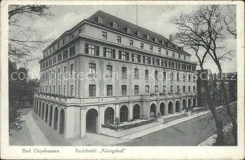 Bad Oeynhausen Badehotel Koenigshof Kat. Bad Oeynhausen