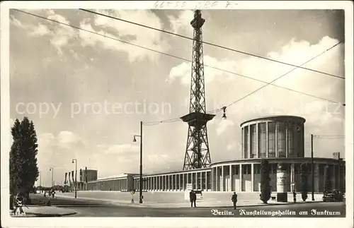 Berlin Ausstellungshallen am Funkturm Kat. Berlin