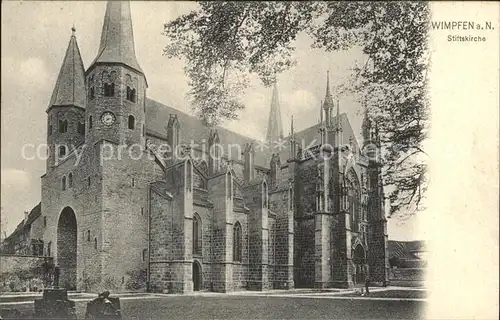 Wimpfen Stiftskirche Kat. Bad Wimpfen