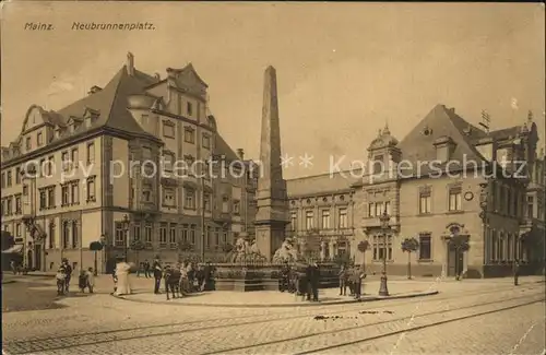 Mainz Rhein Neubrunnenplatz