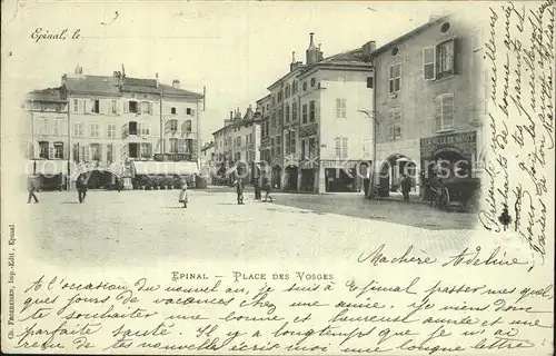 Epinal Vosges Place des Vosges Kat. Epinal