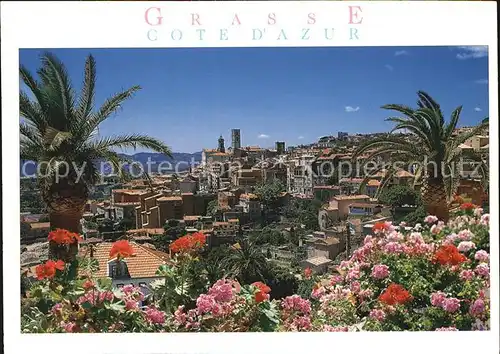 Grasse Alpes Maritimes Capitale des fleurs et du Parfum Kat. Grasse