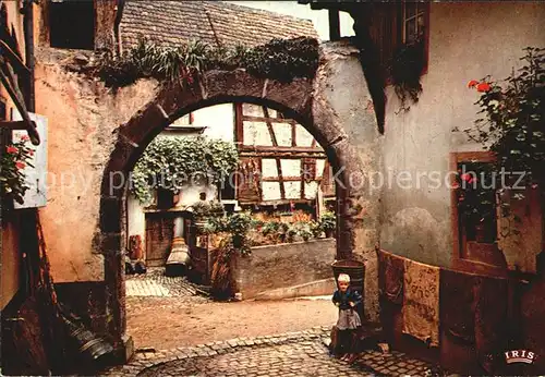 Riquewihr Haut Rhin Cour des Juifs Kat. Riquewihr