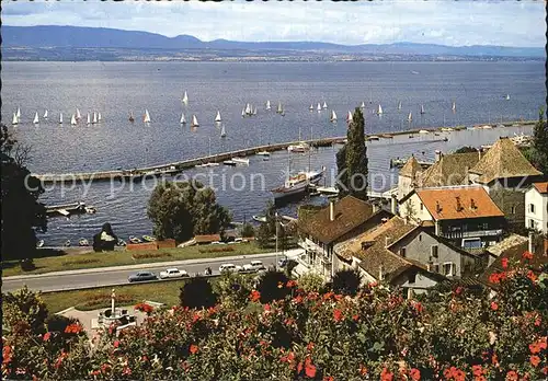 Thonon les Bains avec Lac Leman Kat. Thonon les Bains