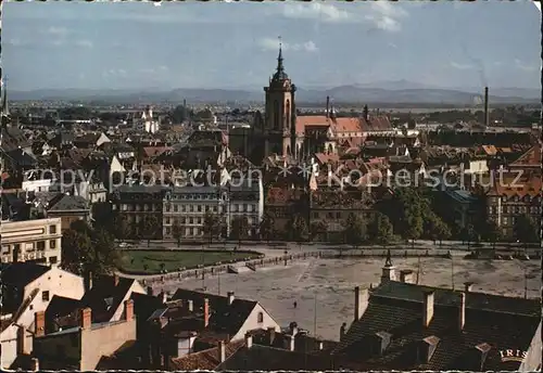 Colmar Haut Rhin Elsass Partie mit Kirche Kat. Colmar