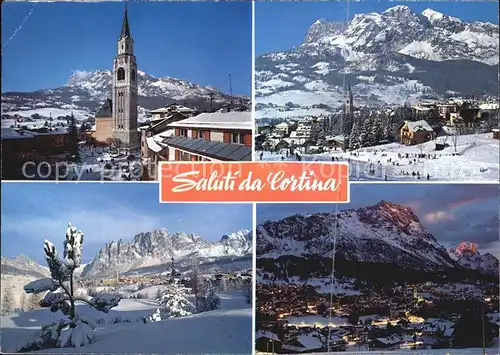 Cortina d Ampezzo Kirche  Kat. Cortina d Ampezzo