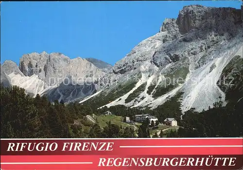 Rifugio Firenze Regensburgerhuette Kat. Regensburgerhuette St Christina Groeden