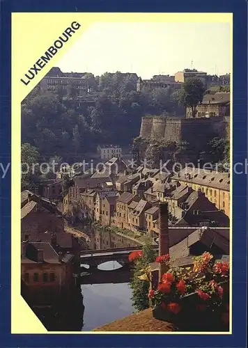 Luxembourg Luxemburg Bastion St Esprit Altstadt Kat. Luxembourg